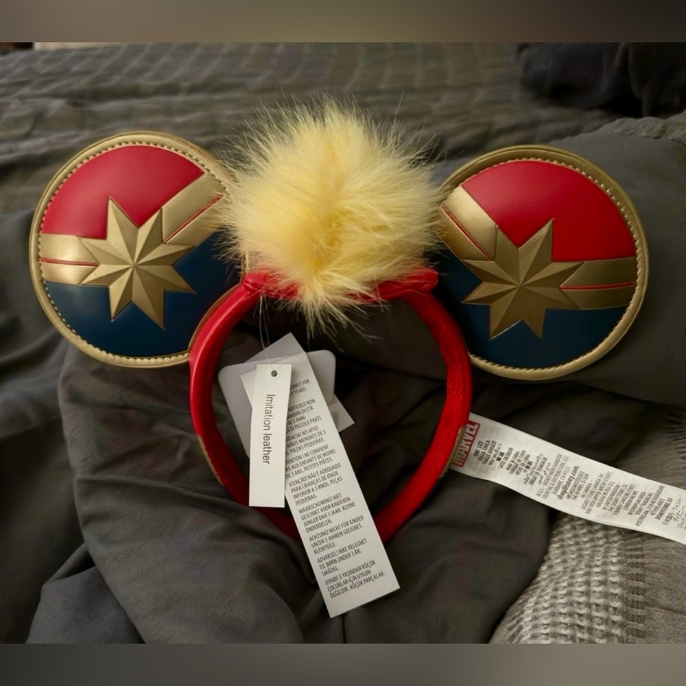Marvel Captain Marvel Kids Headband with Stars